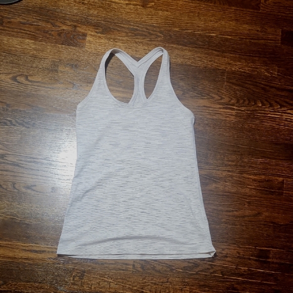 lululemon athletica Tops - Women's Gray Racerback Tank Top Size 6